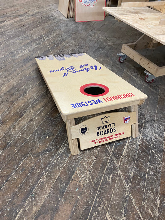 Cornhole Boards - Pro Tournament w Royal Support